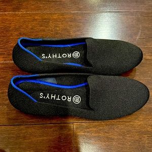 Rothy’s black loafers size 8.5